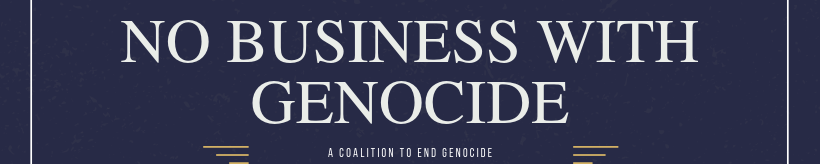 No Business With Genocide